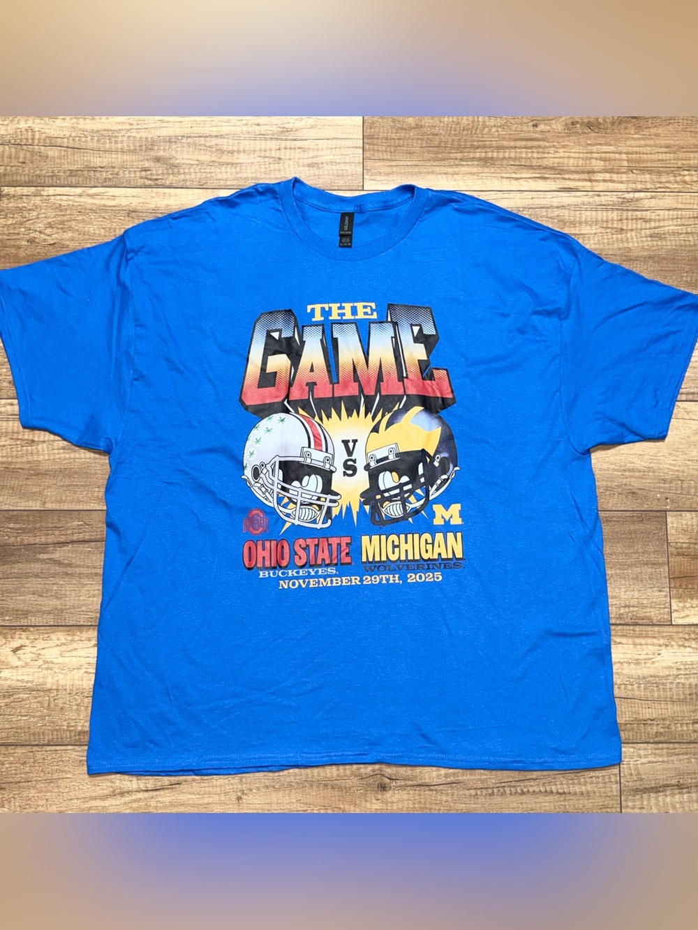 Ohio State Buckeyes vs Michigan Wolverines The Game Graphic T Shirt Mens 3XL